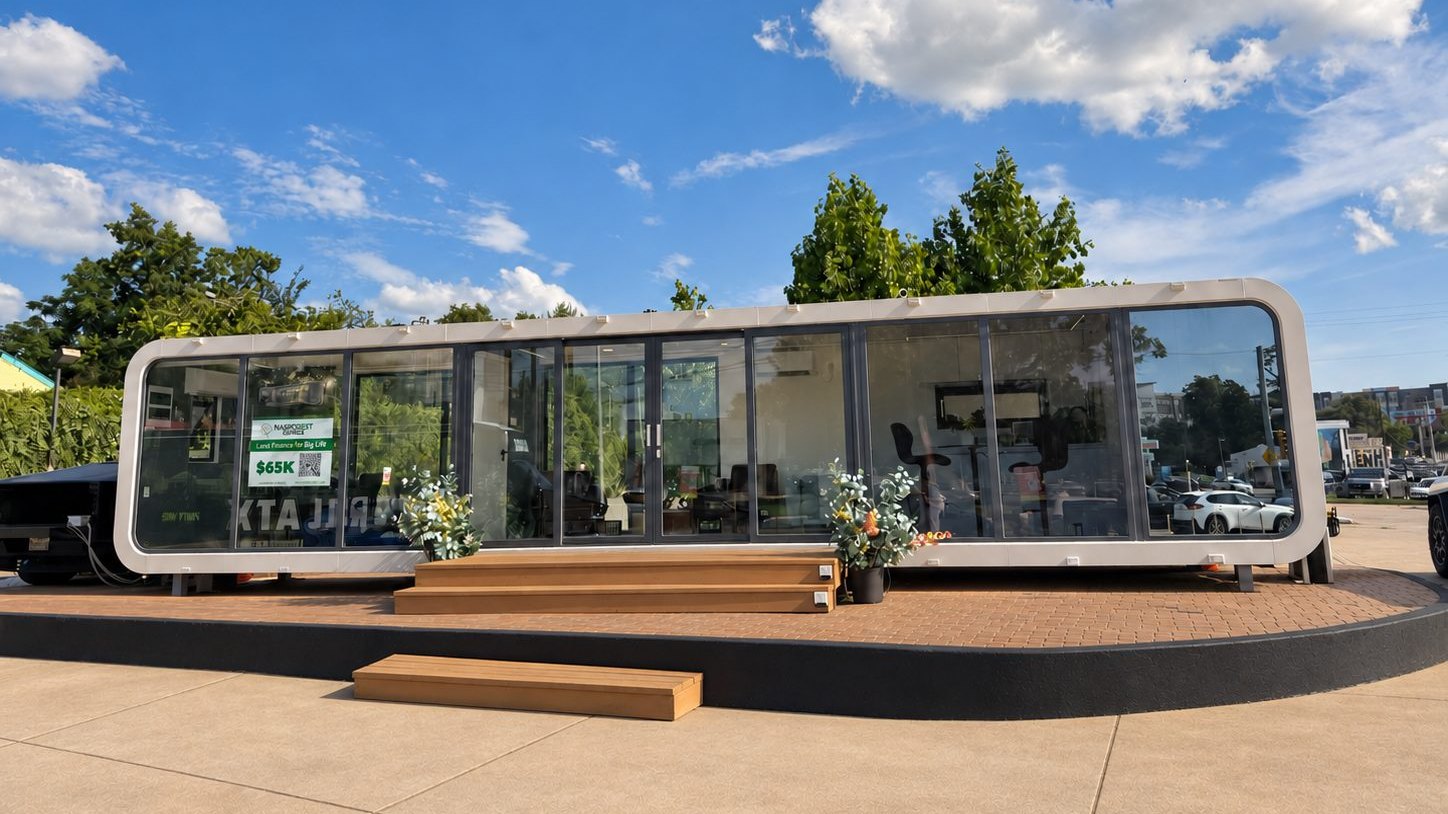 NanoNest Single Unit at the Austin showroom, 1209 Barton Springs Rd