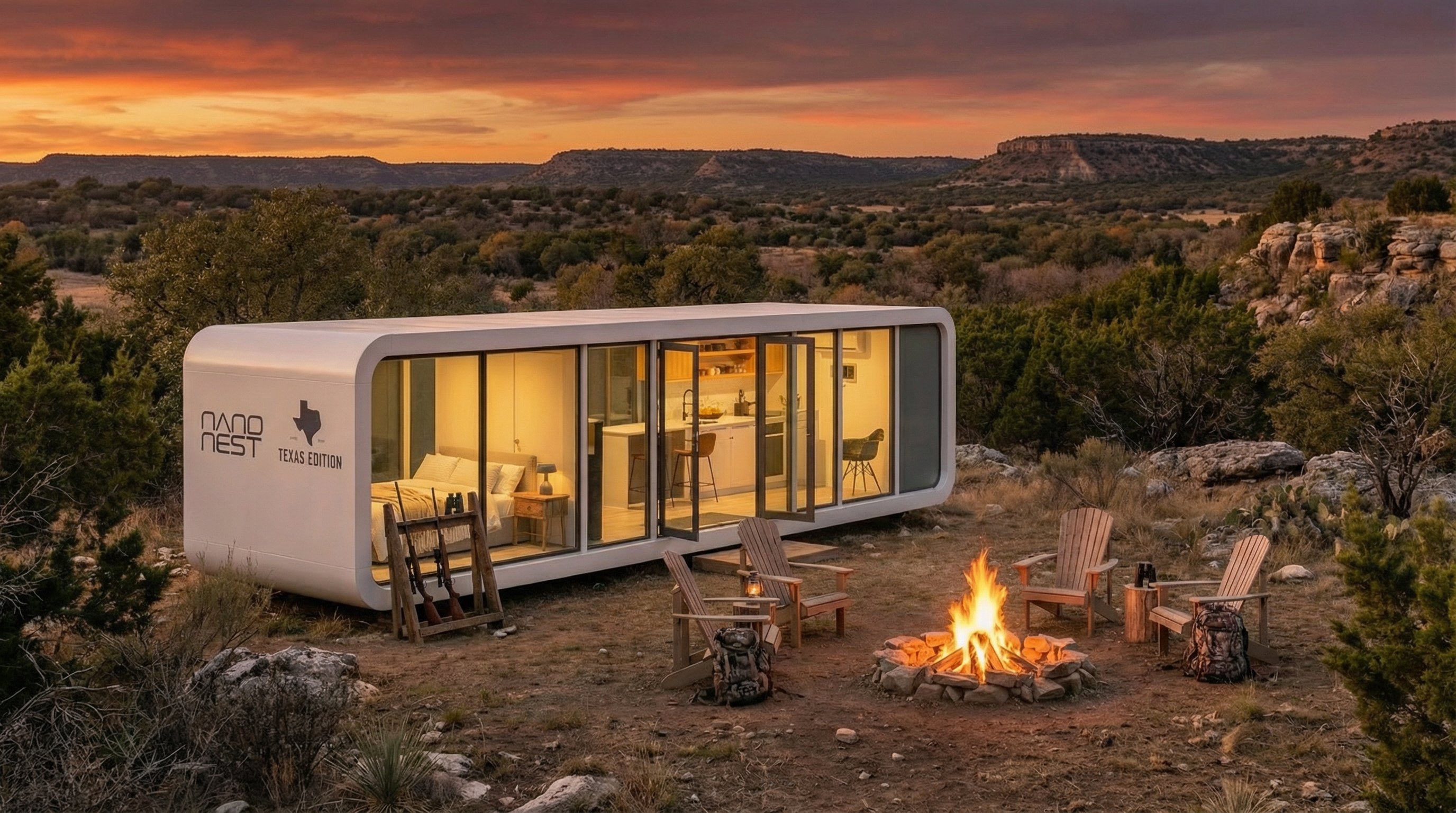 Nanonest in West Texas ranch and hunting country